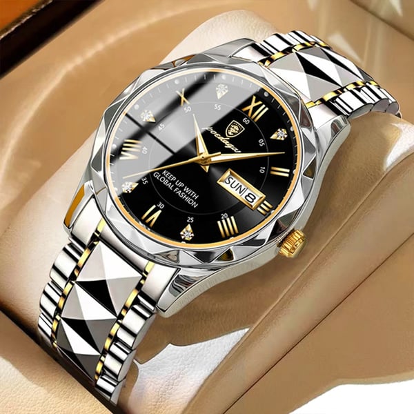 Cromos | Montre Homme Luxe Étanche avec Fonction Lumineuse