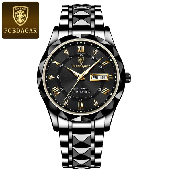 Cromos | Montre Homme Luxe Étanche avec Fonction Lumineuse