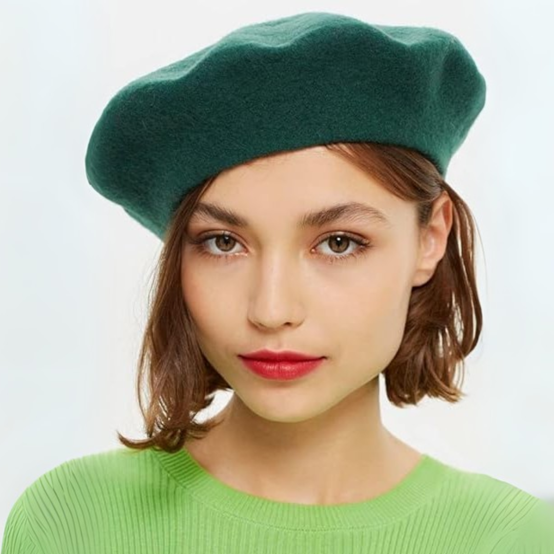 Cromos | Béret en laine français classique – Evelyne
