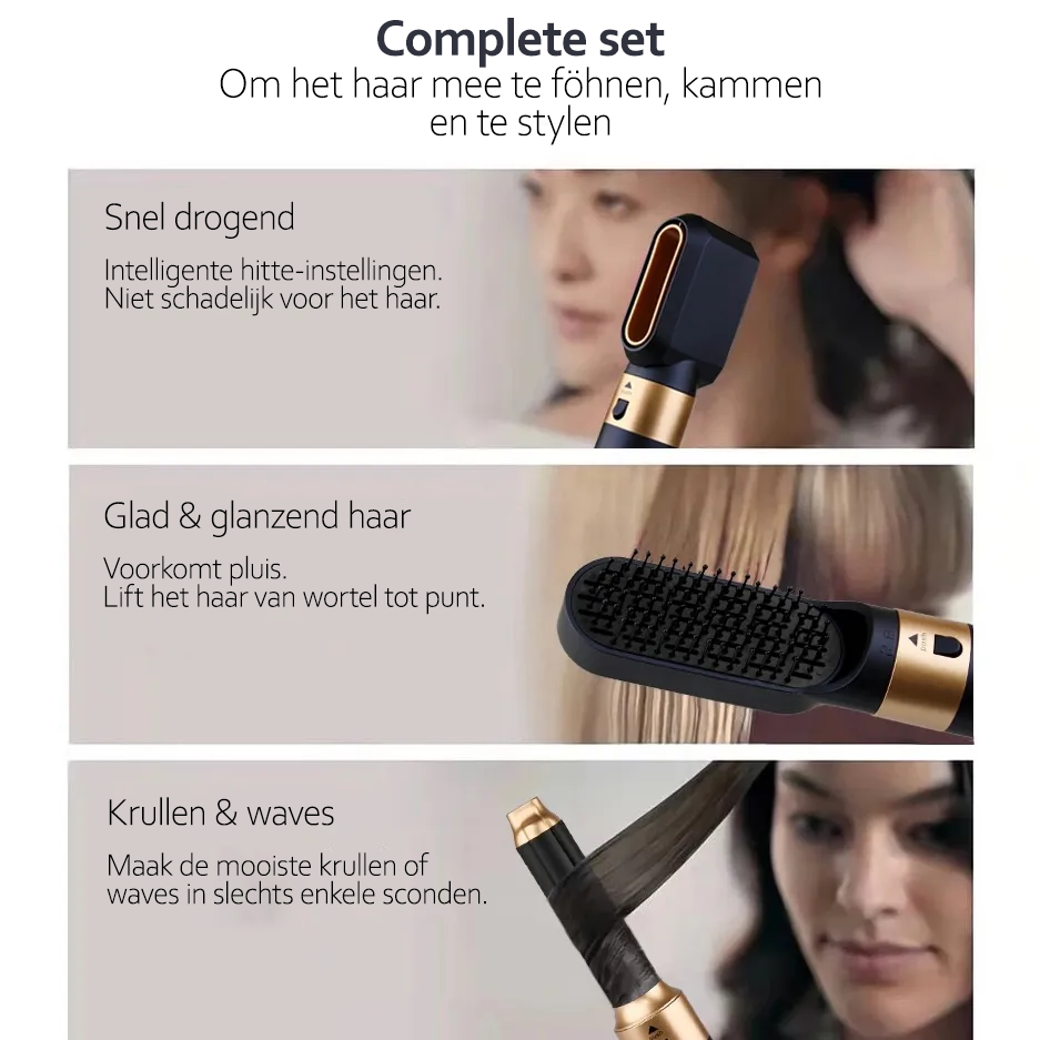 Cromos | Styler Capillaire 5-en-1 Ionique – AuraStyle