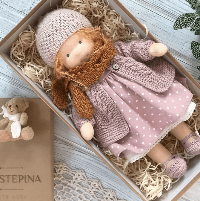 Cromos | Poupée Artisanale Douce Fait Main – Lana Waldorf