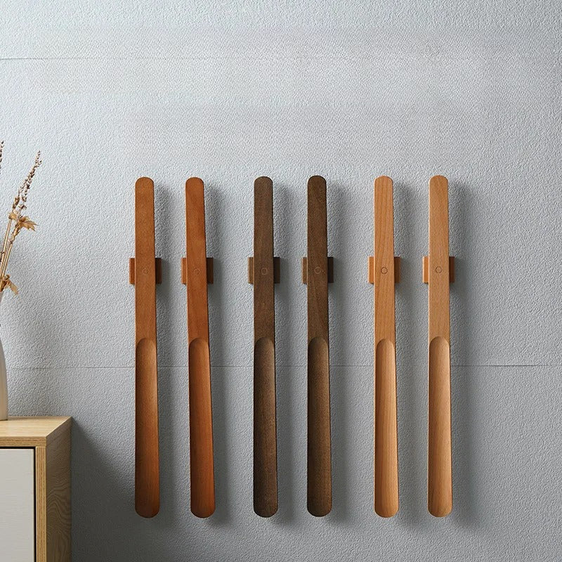 Cromos | Chausse-pied mural magnétique premium en bois – Design scandinave