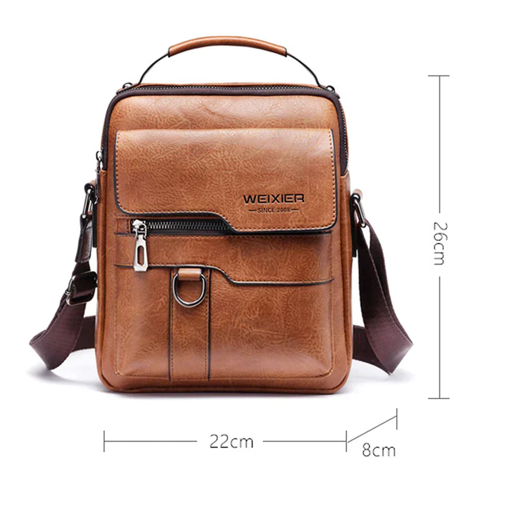 Cromos | Sac à Bandoulière en Cuir de Luxe – Wanlana