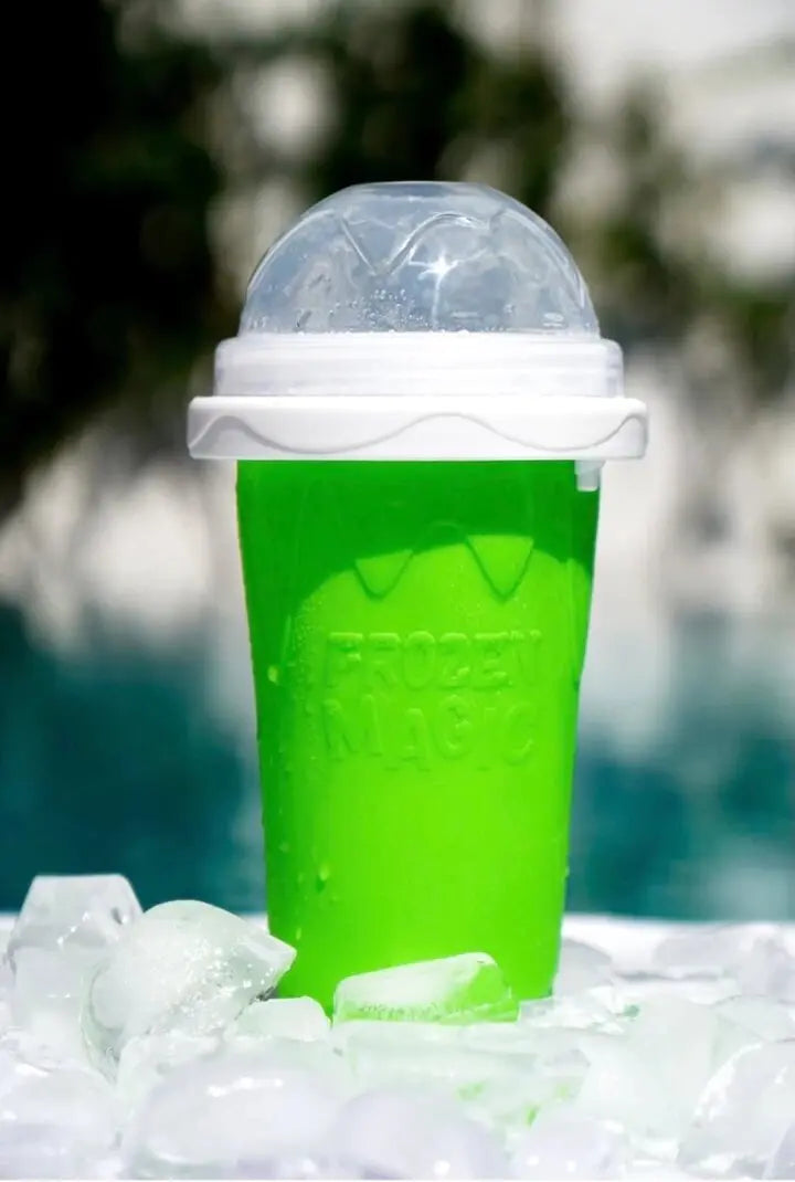 Cromos | FrostCup – Tasse Slushy Réutilisable pour Boissons Glacées | Gobelet Rafraîchissant pour Smoothies et Granités Maison