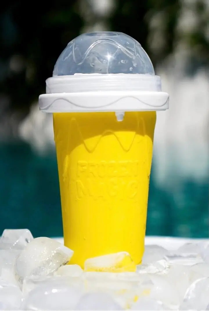 Cromos | FrostCup – Tasse Slushy Réutilisable pour Boissons Glacées | Gobelet Rafraîchissant pour Smoothies et Granités Maison