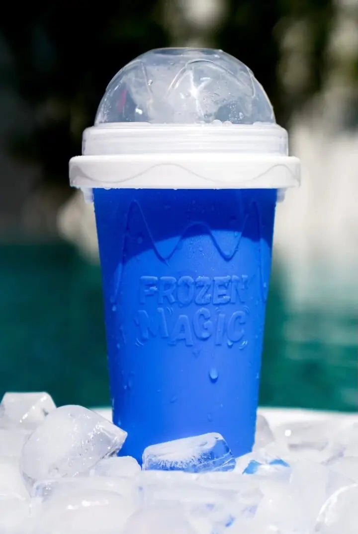 Cromos | FrostCup – Tasse Slushy Réutilisable pour Boissons Glacées | Gobelet Rafraîchissant pour Smoothies et Granités Maison