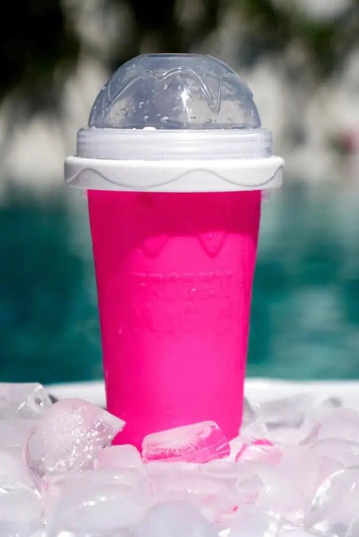 Cromos | FrostCup – Tasse Slushy Réutilisable pour Boissons Glacées | Gobelet Rafraîchissant pour Smoothies et Granités Maison