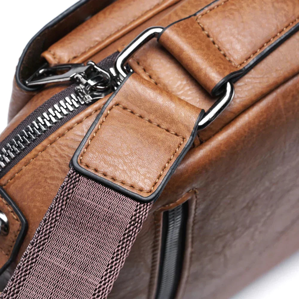Cromos | Sac à Bandoulière en Cuir de Luxe – Wanlana