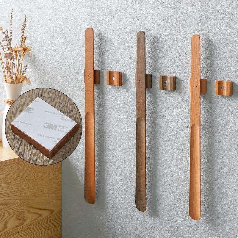 Cromos | Chausse-pied mural magnétique premium en bois – Design scandinave