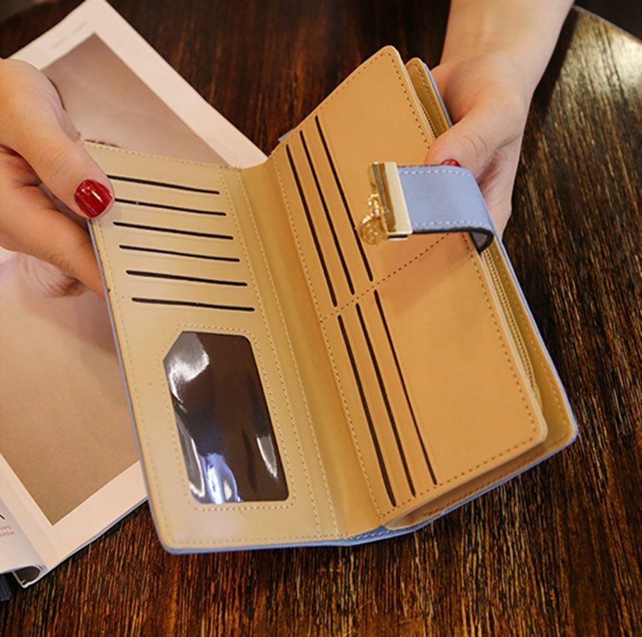 Cromos | Portefeuille en cuir à feuilles dorées élégant design raffiné luxe moderne