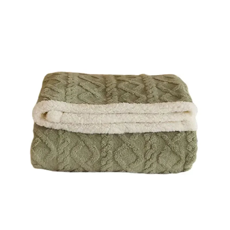 Cromos | Couverture Hiver Épaisse en Laine d’Agneau – WarmWool
