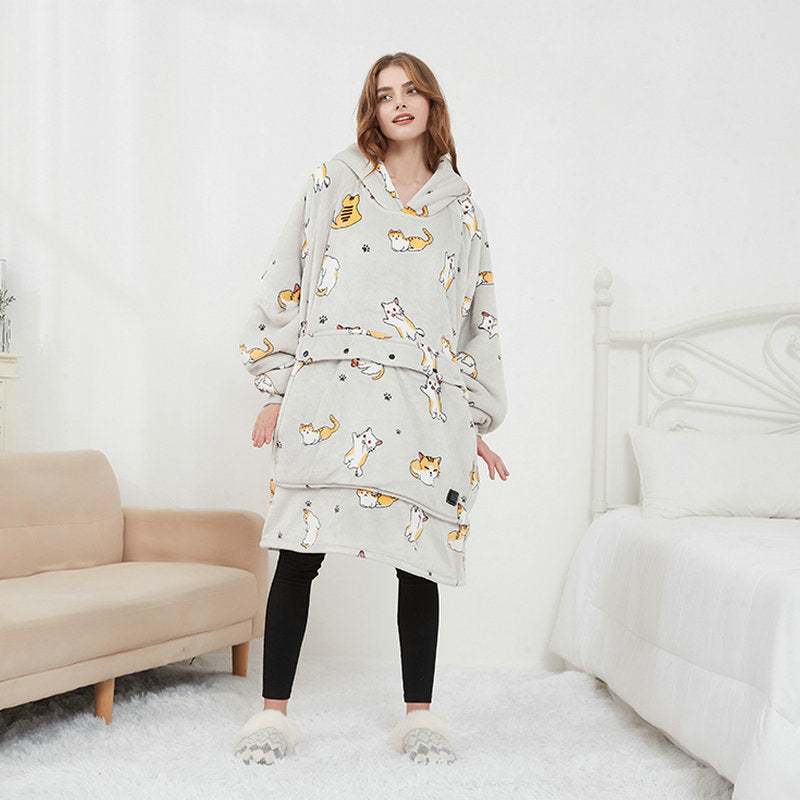 Cromos | Sweat Chauffant Oversize Confort Hiver – ThermHoodie