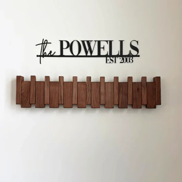 Cromos | Porte-Manteau Design Piano en Bois