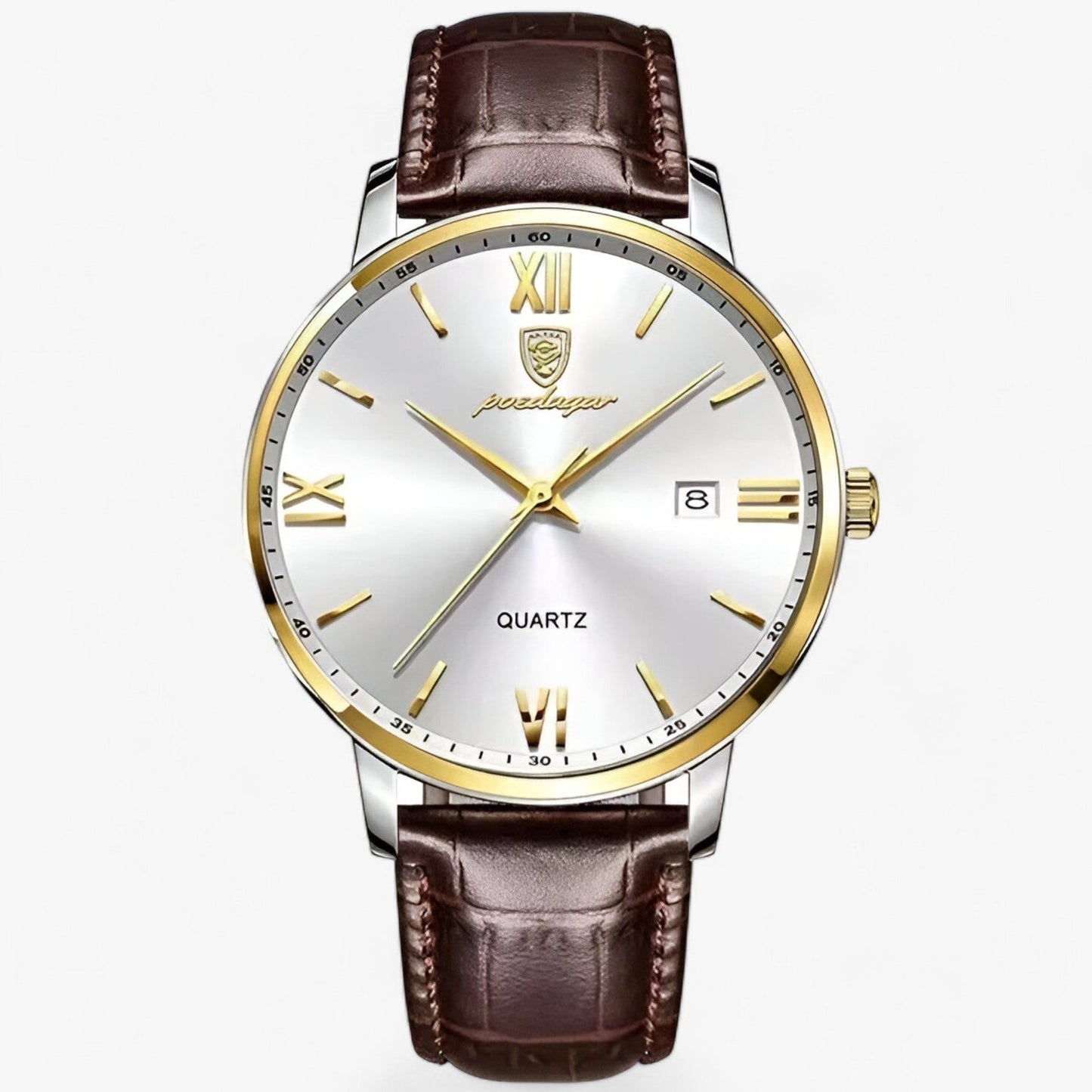 Cromos | Montre Homme Luxe Bracelet Cuir – Adrien