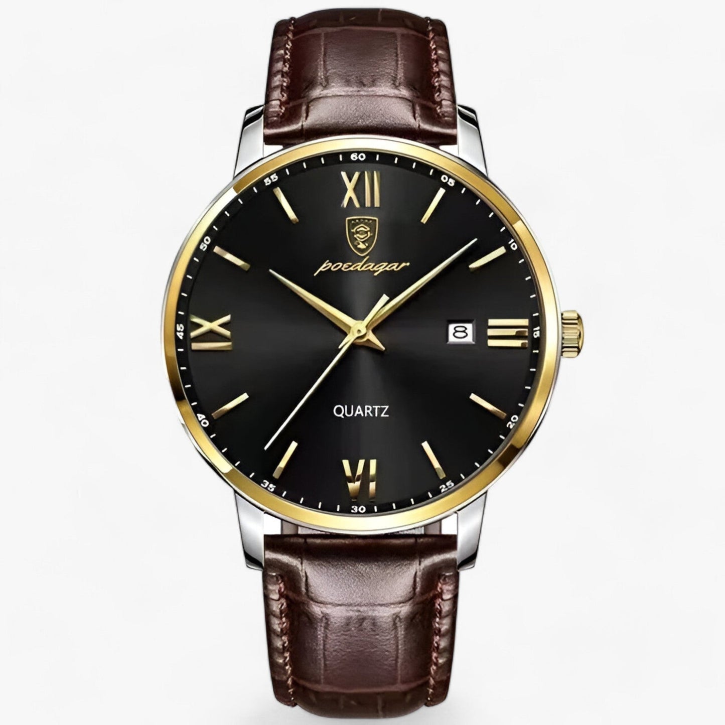 Cromos | Montre Homme Luxe Bracelet Cuir – Adrien
