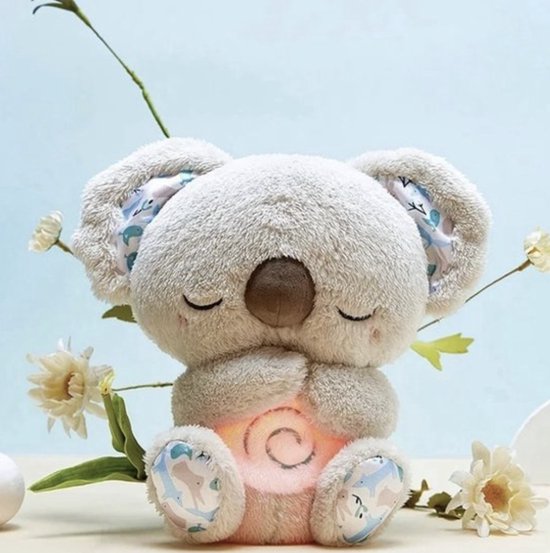 Cromos | Peluche Relaxante avec Respiration & Veilleuse