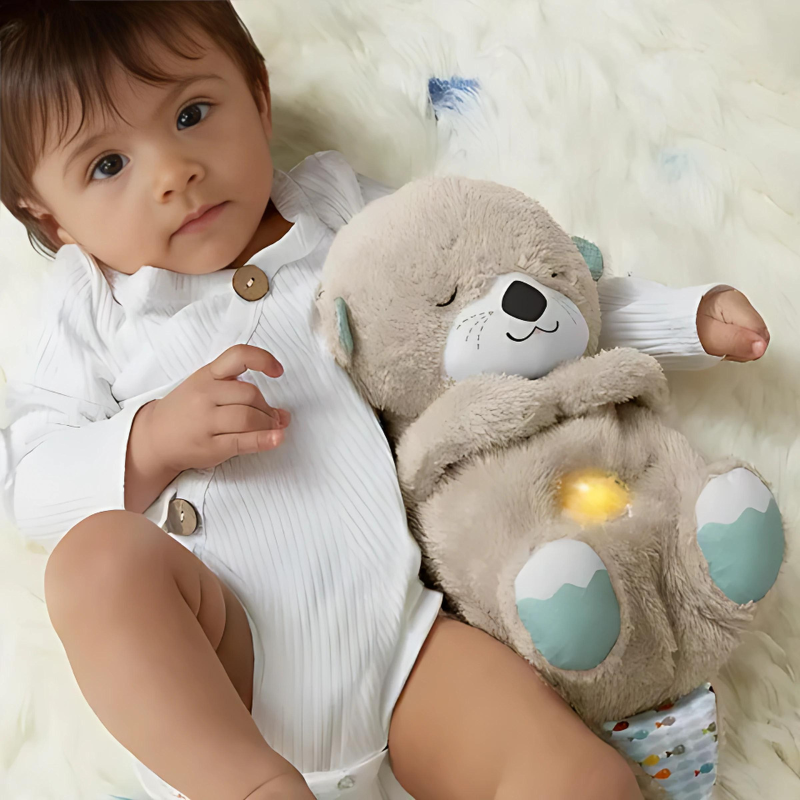 Cromos | Peluche Relaxante avec Respiration & Veilleuse
