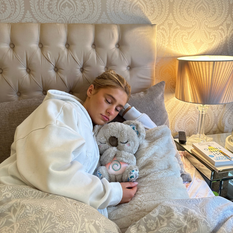 Cromos | Peluche Relaxante avec Respiration & Veilleuse