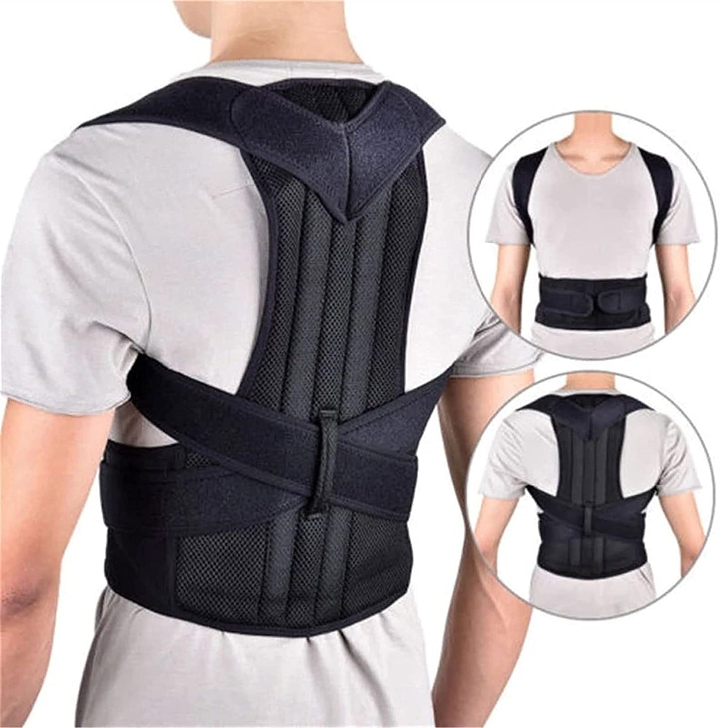 Holdning – Correcteur de posture ajustable et respirant pour hommes et femmes