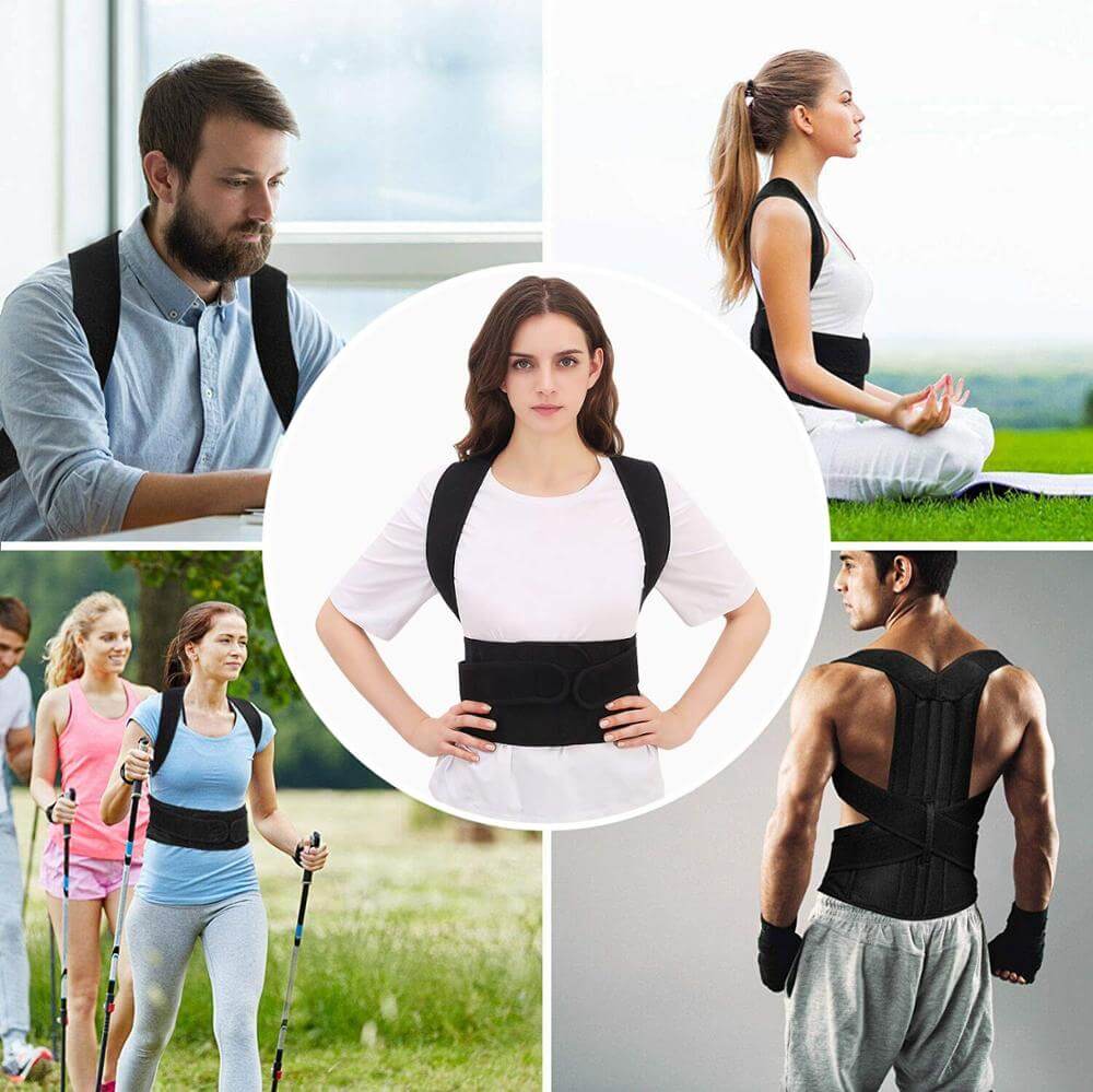 Holdning – Correcteur de posture ajustable et respirant pour hommes et femmes