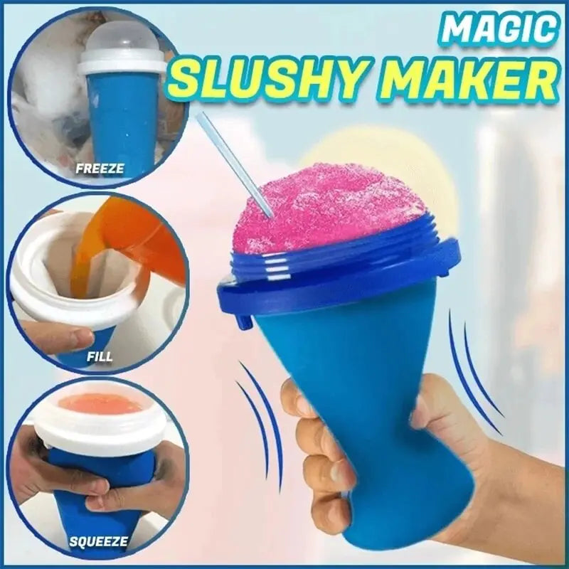 Cromos | FrostCup – Tasse Slushy Réutilisable pour Boissons Glacées | Gobelet Rafraîchissant pour Smoothies et Granités Maison