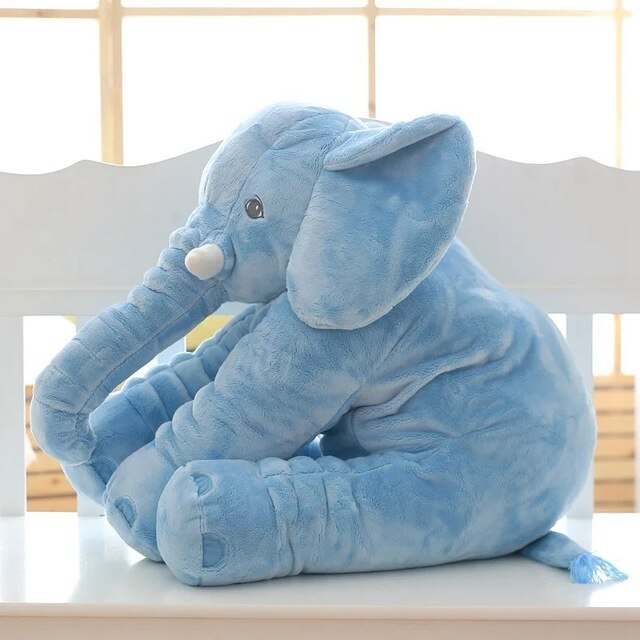 Cromos | Peluche Éléphant Géante Coussin Doux pour Enfants