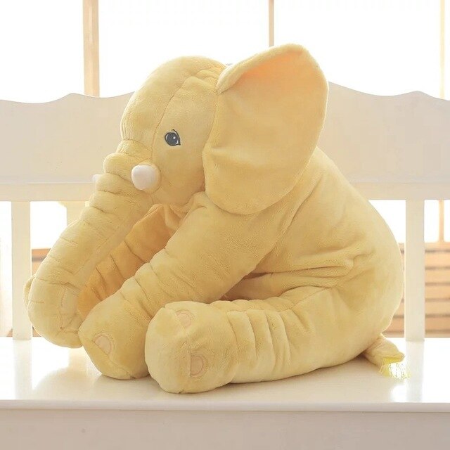 Cromos | Peluche Éléphant Géante Coussin Doux pour Enfants