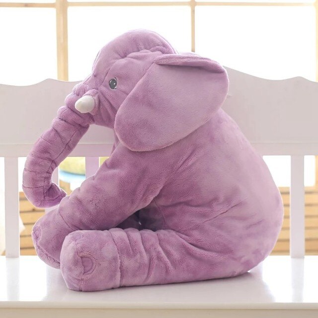 Cromos | Peluche Éléphant Géante Coussin Doux pour Enfants