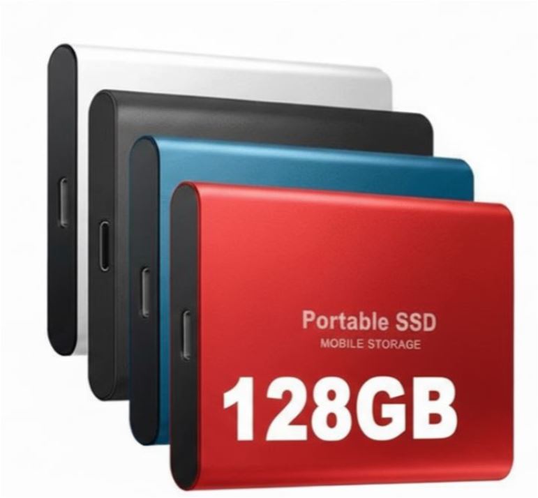 Cromos | Disque SSD externe DataSprint 128 Go – Stockage USB-C rapide jusqu’à 1050 Mo/s