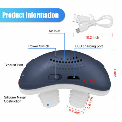 Cromos | Appareil Micro CPAP Anti-Ronflement Compact