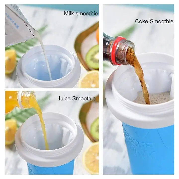 Cromos | FrostCup – Tasse Slushy Réutilisable pour Boissons Glacées | Gobelet Rafraîchissant pour Smoothies et Granités Maison