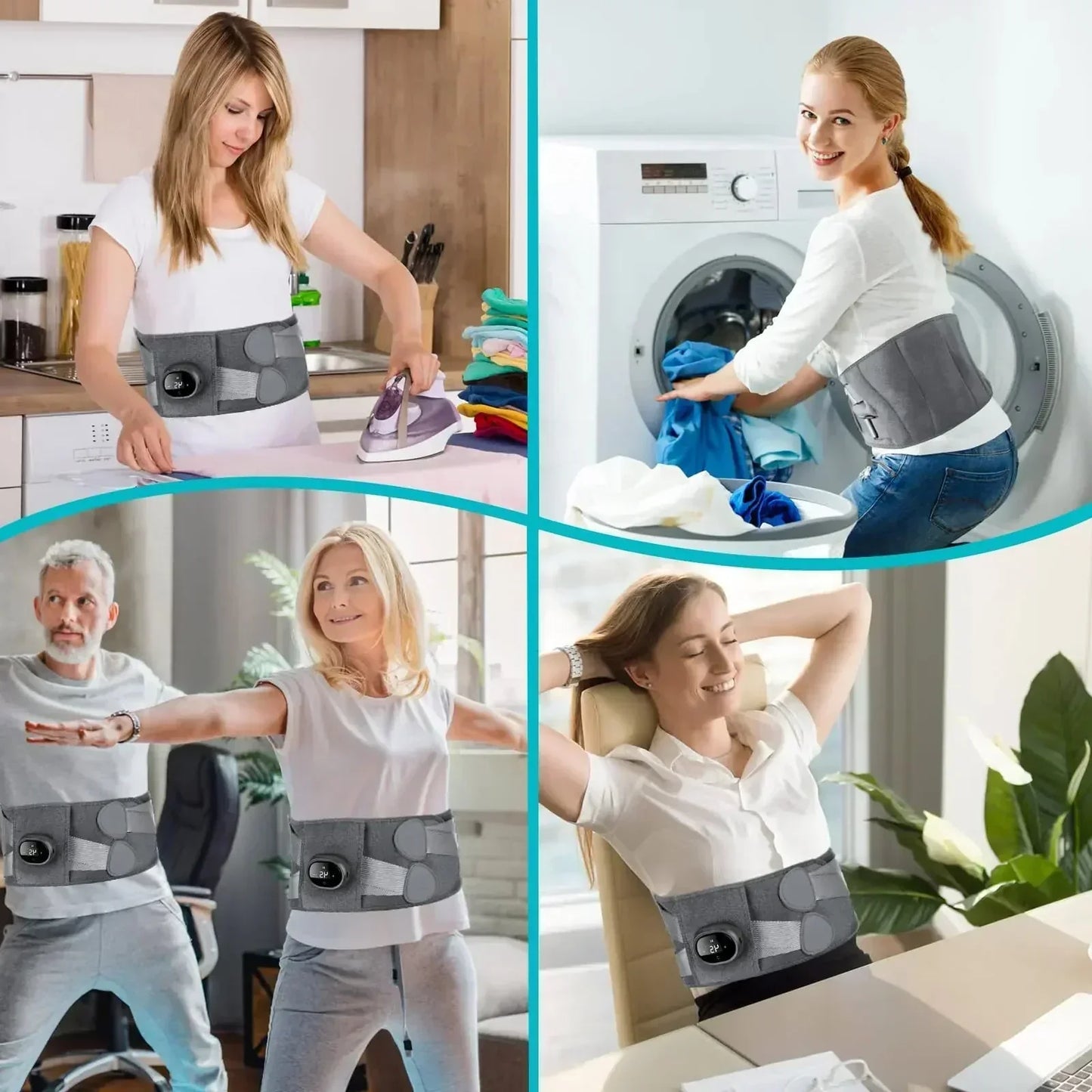 Cromos | Nordivo | Ceinture chauffante et massante pour soulager les douleurs lombaires