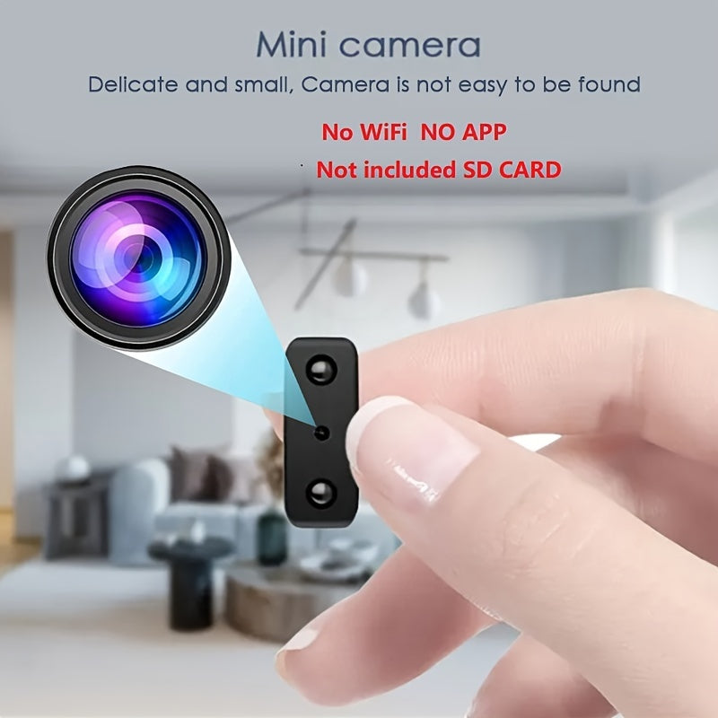 Cromos | Mini Caméra Ultra-Compacte Full HD avec Vision Nocturne & Détection Mouvement