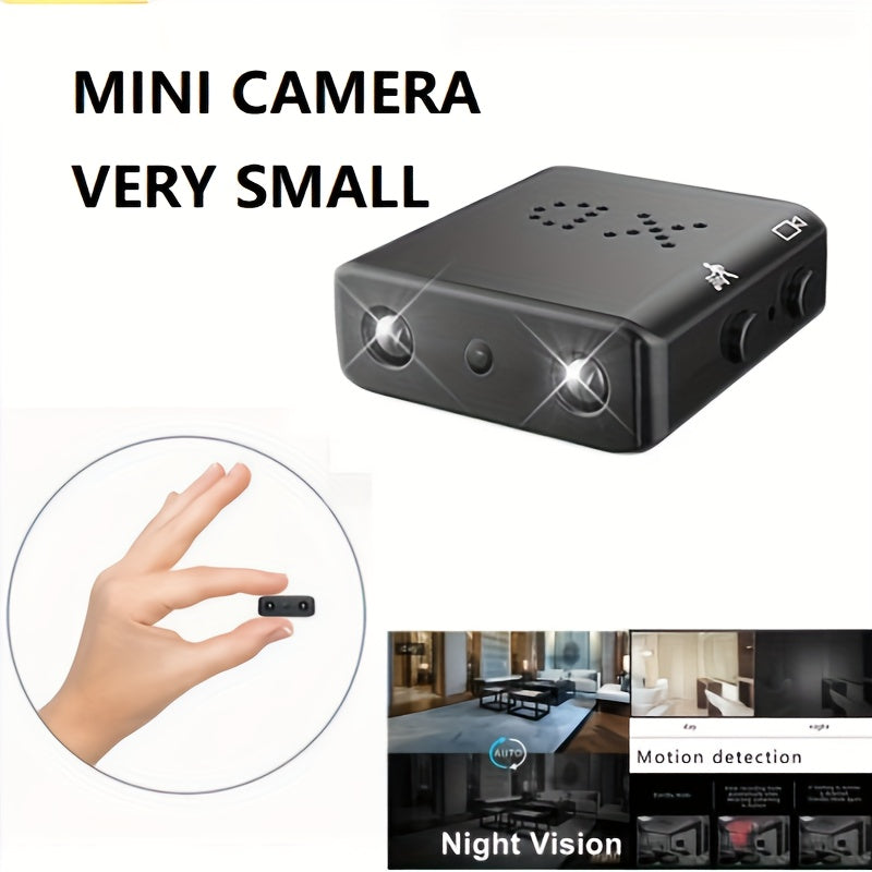 Cromos | Mini Caméra Ultra-Compacte Full HD avec Vision Nocturne & Détection Mouvement