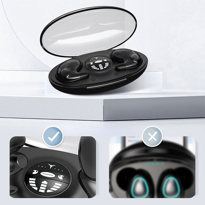 Cromos | Casque de Sommeil Bluetooth Invisible Réduction de Bruit